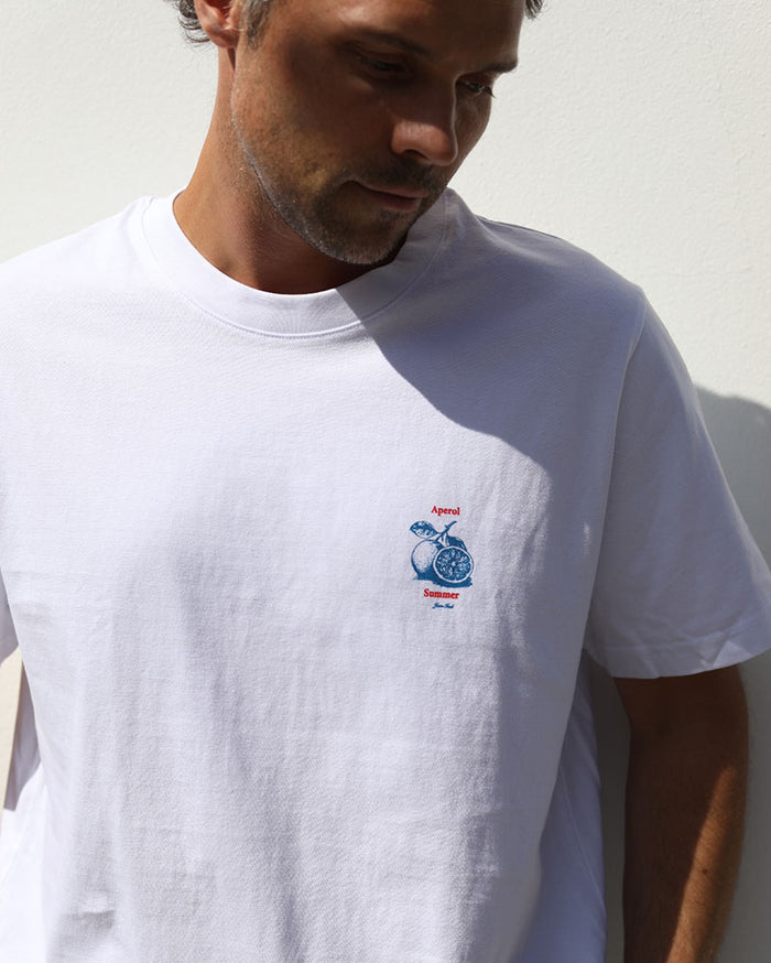 Aperol Summer | Heavyweight T White