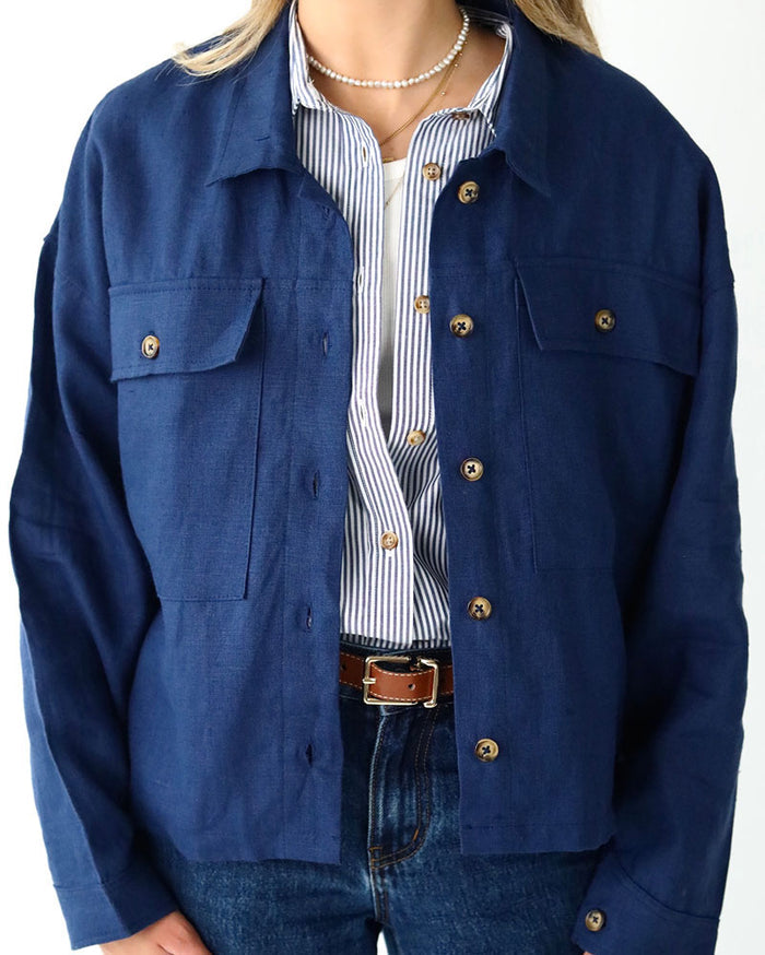 Byron Jacket | 100% Linen