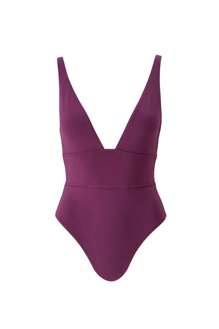 Melissa Odabash Caribbean One-Piece in Bordeaux