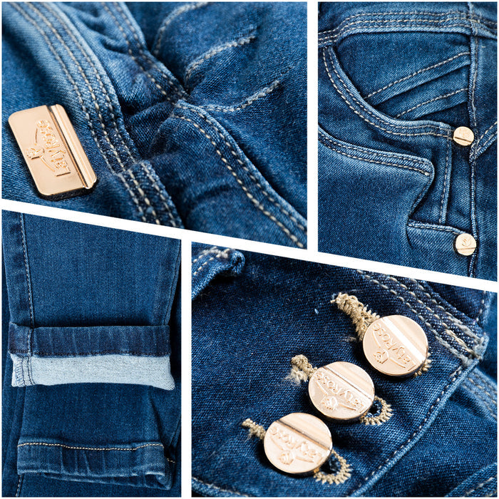 Colombian Butt Lifter Skinny Jeans | High-Waisted Push-Up Denim