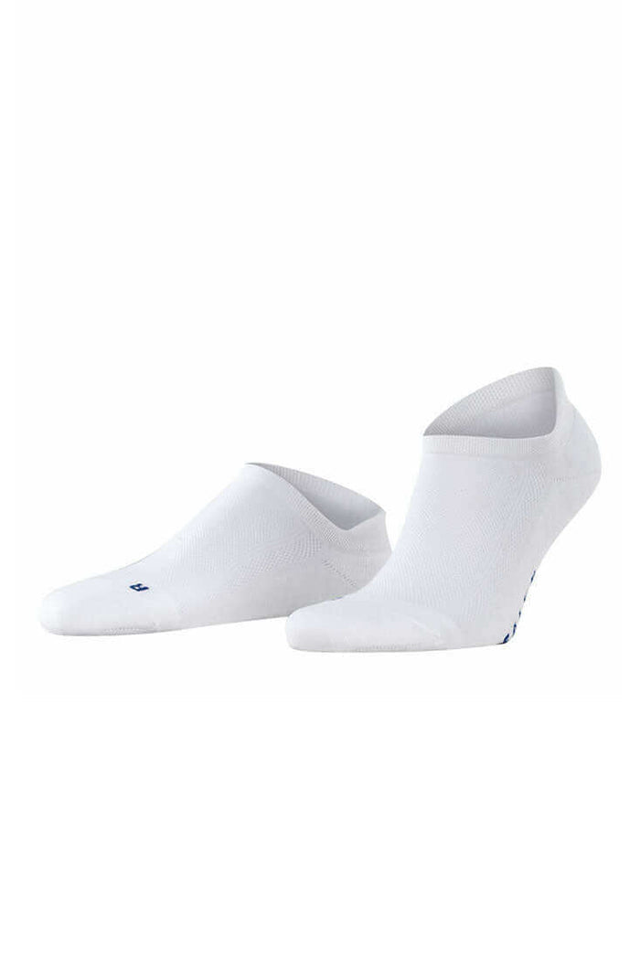 Falke Cool Kick Sneaker Socks Color: White Size: 37-38 at Petticoat Lane Greenwich, CT