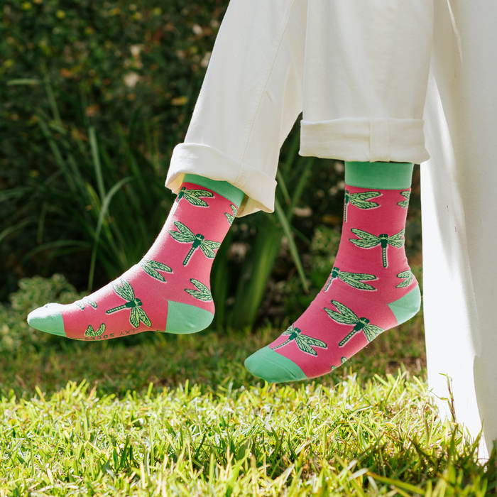 DragonFlies Cotton Socks