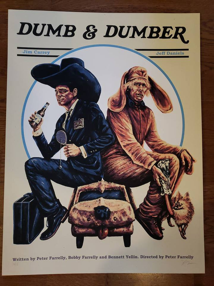Dumb & Dumber - Cream Variant - Mad Duck Posters