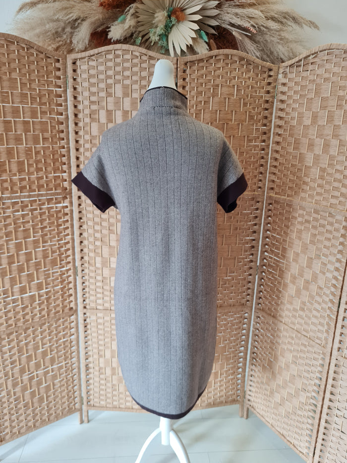 Fenella Brown Jumper Dress 12/14