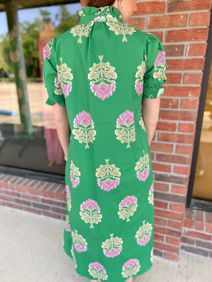Garden Party Midi Dress