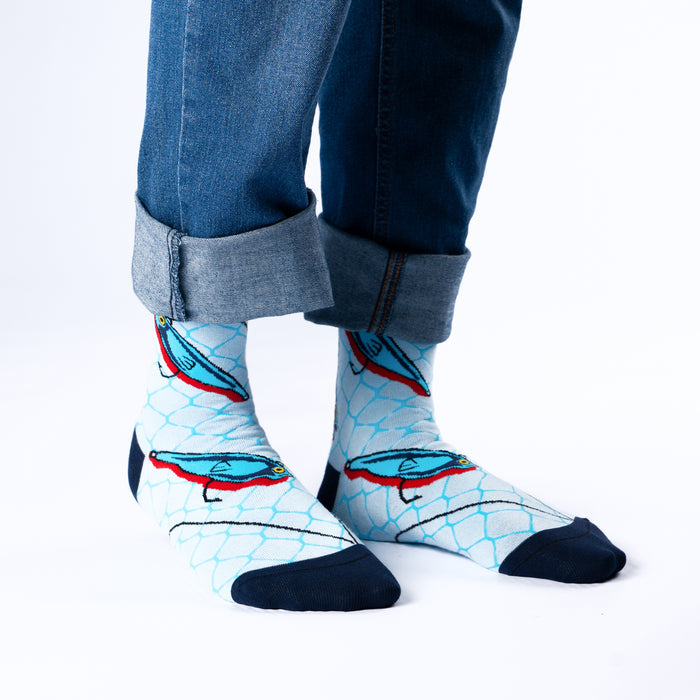 Gone Fishing Bamboo Socks