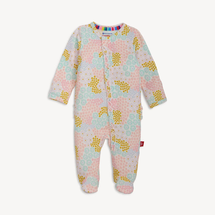 Harper Modal Magnetic Footie with Ruffle