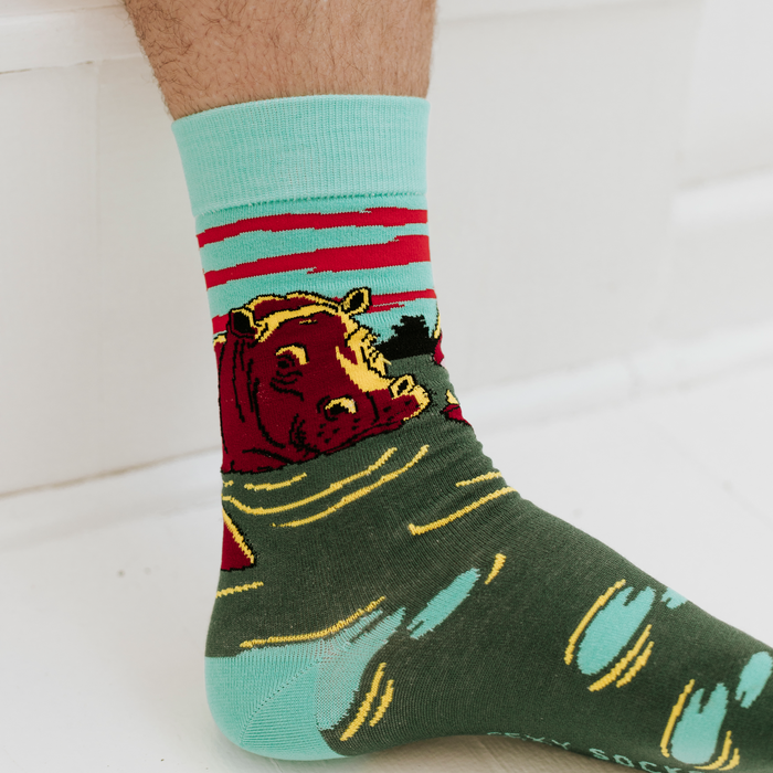 Hippo Bamboo Socks