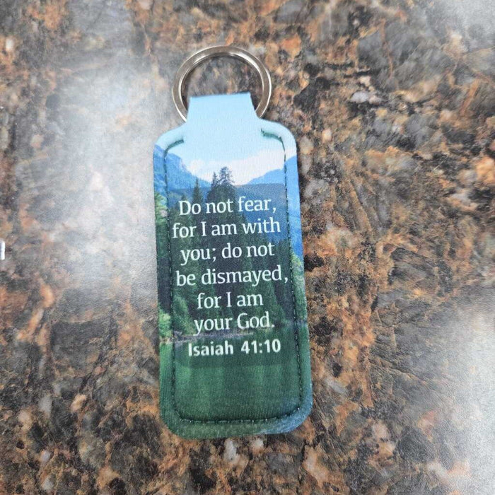 Isaiah 41:10 Keyring