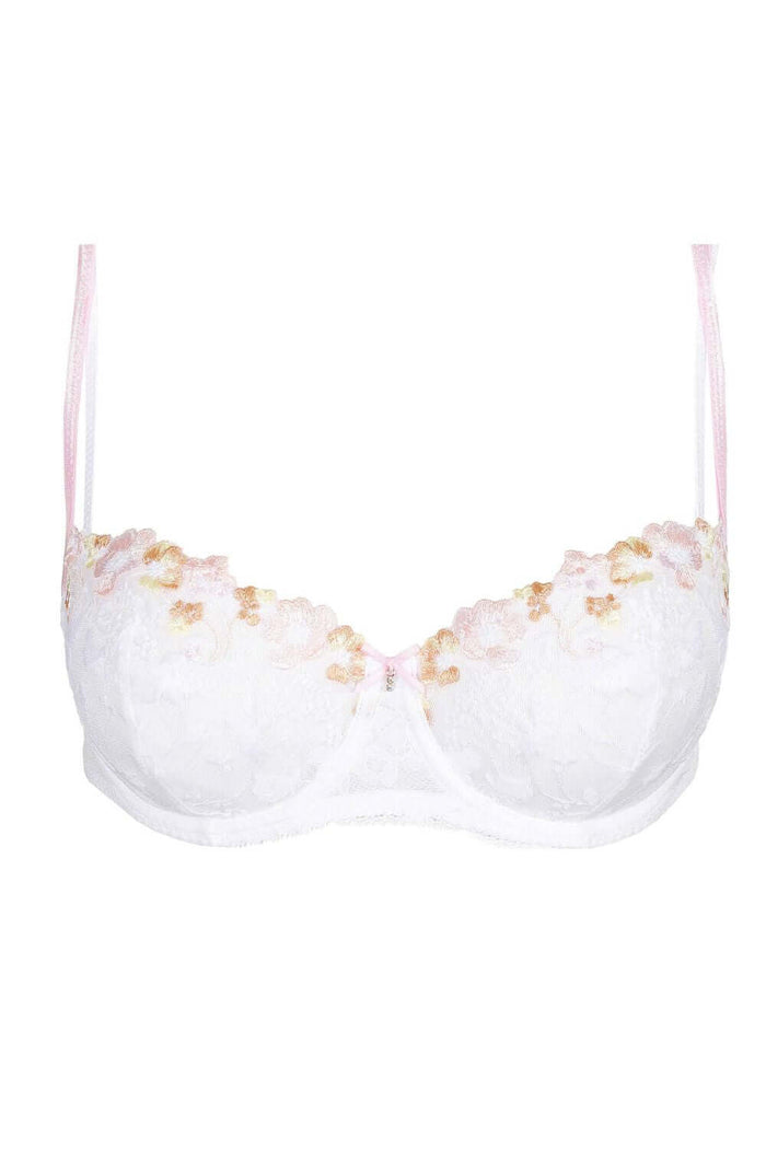 Marie Jo Lizelot Balcony Bra in White
