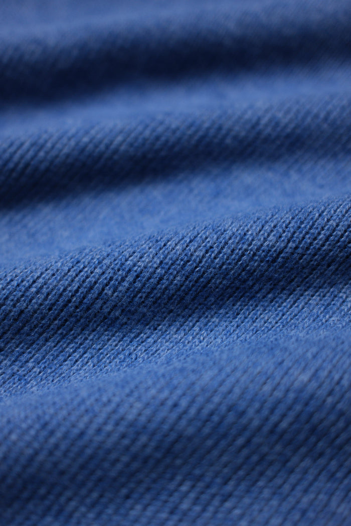 Merino Blend 1/4 Zip | Mylor Blue