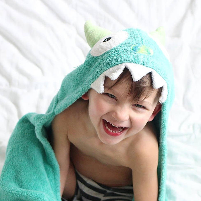 Monster Hooded Towel for Toddlers