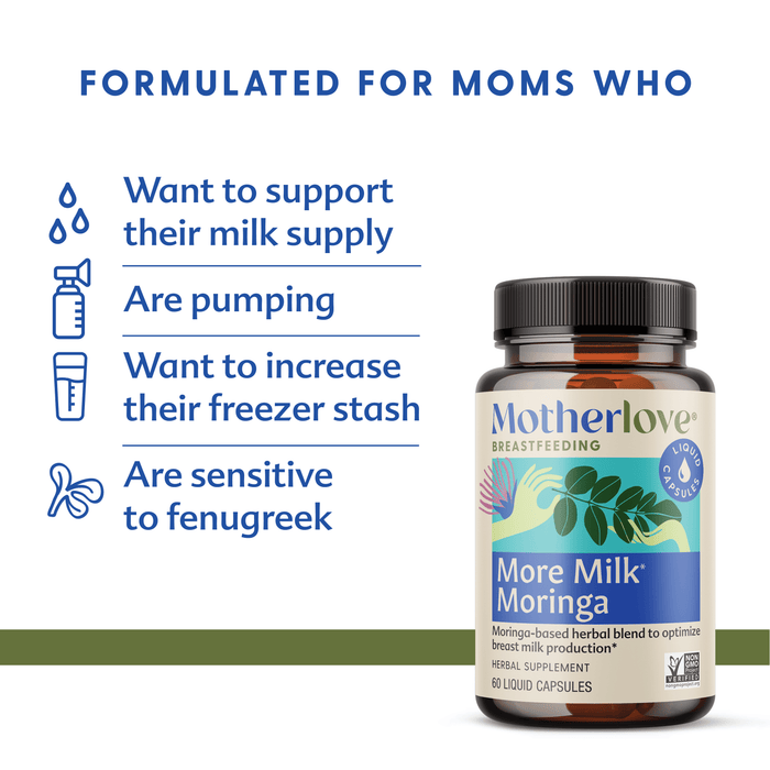 More Milk Moringa Capsules