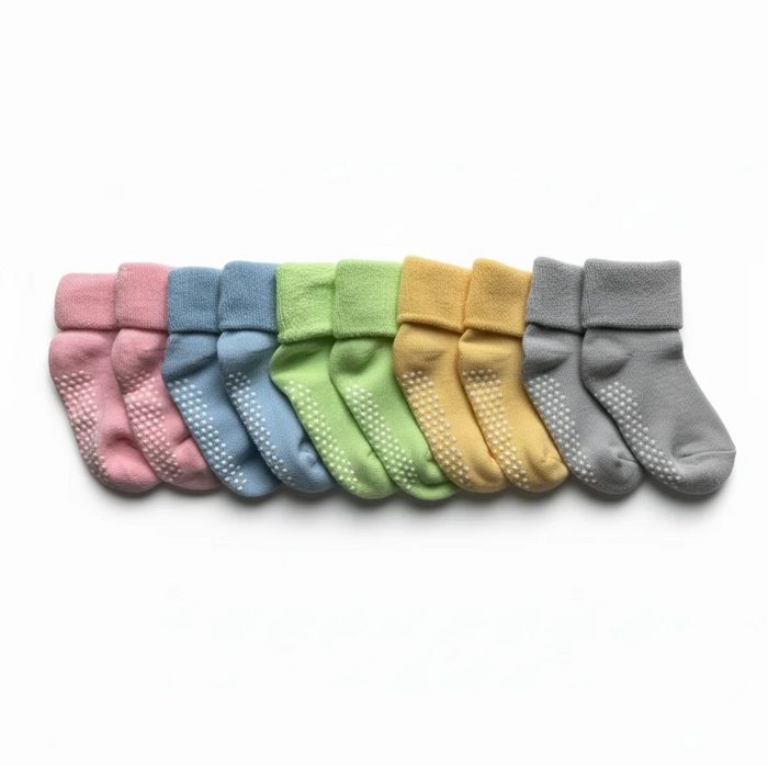 Non-Slip Green Socks 2 pack image 2