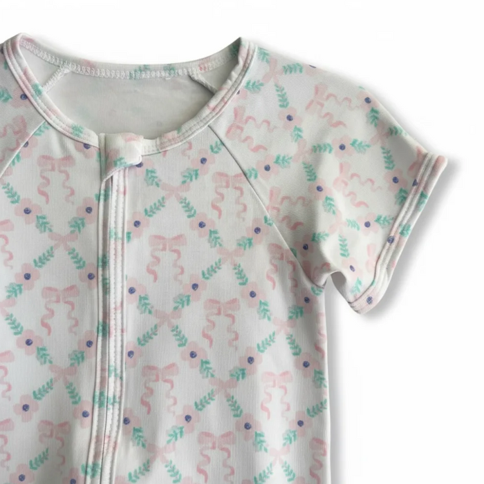 Pink Ribbon Bamboo Viscose Bodysuit image 2