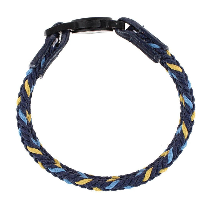 Navy, Light Blue, and Yellow