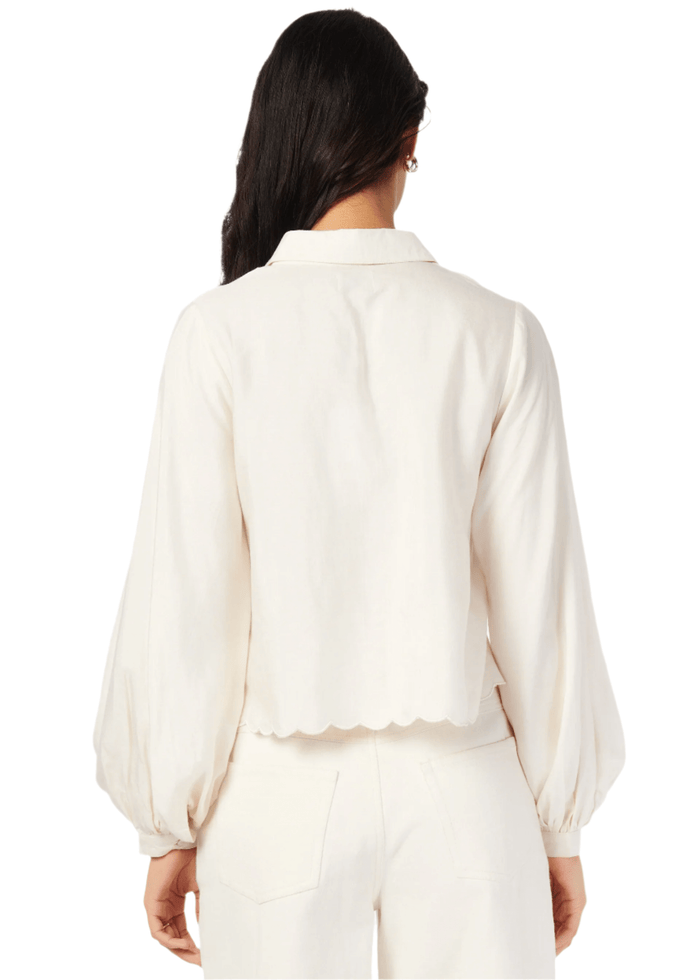Cami NYC Rhonda Blouse in Macadamia
