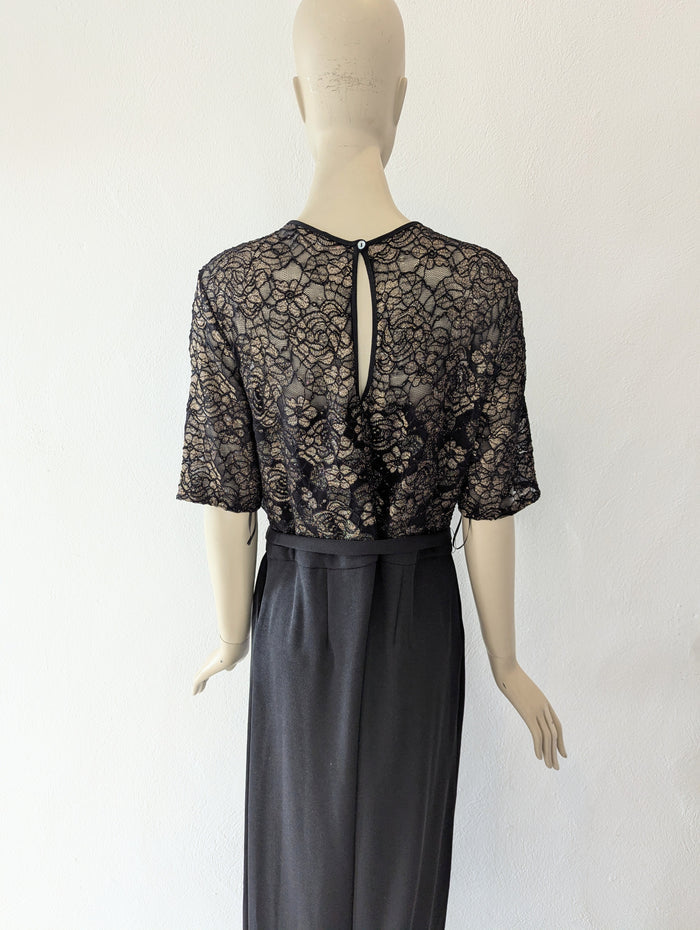 RJR John Rocha Black Gold Jumpsuit 18