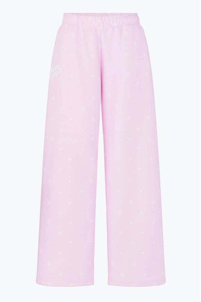 Happy Camp3r Snow Angel Sweatpants in Light Pink
