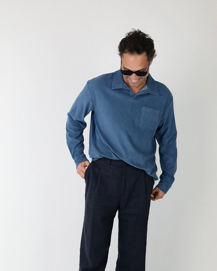 Terry Polo | Long Sleeved