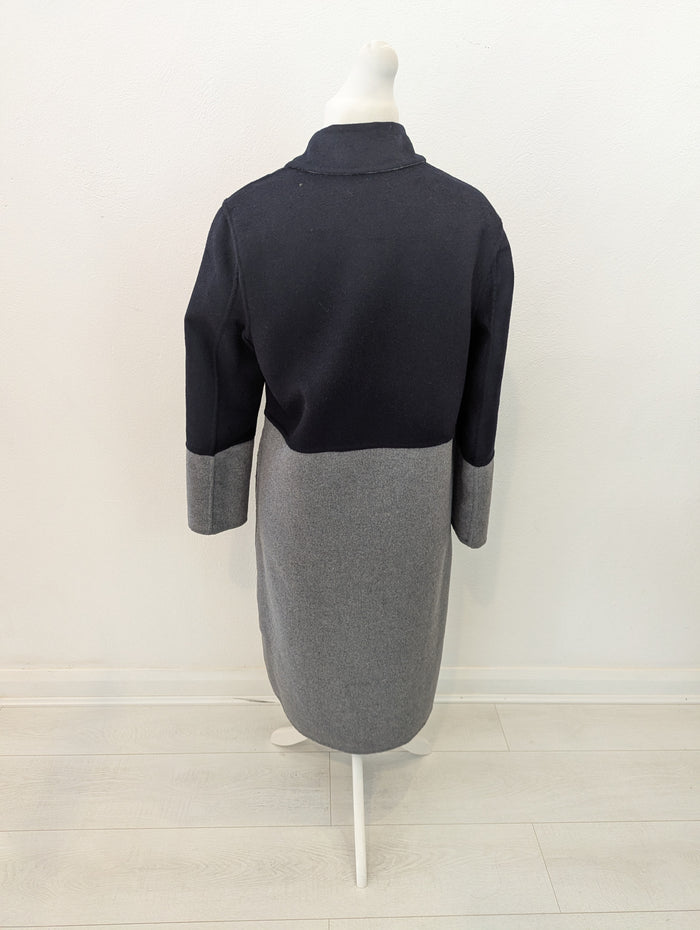 Topshop Grey/ Navy Coat 12