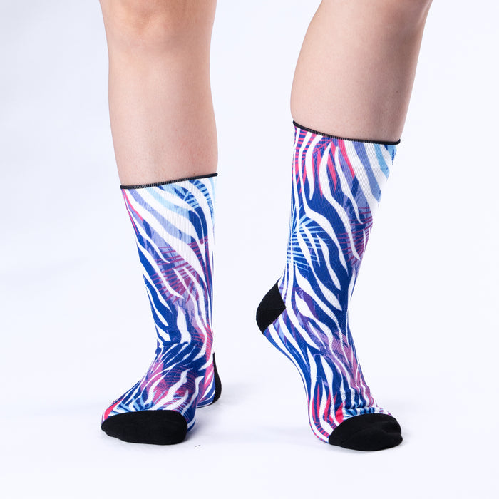 Wild Print Women's Active Socks