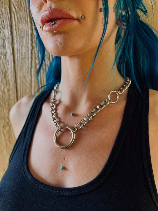 3 Ring Necklace