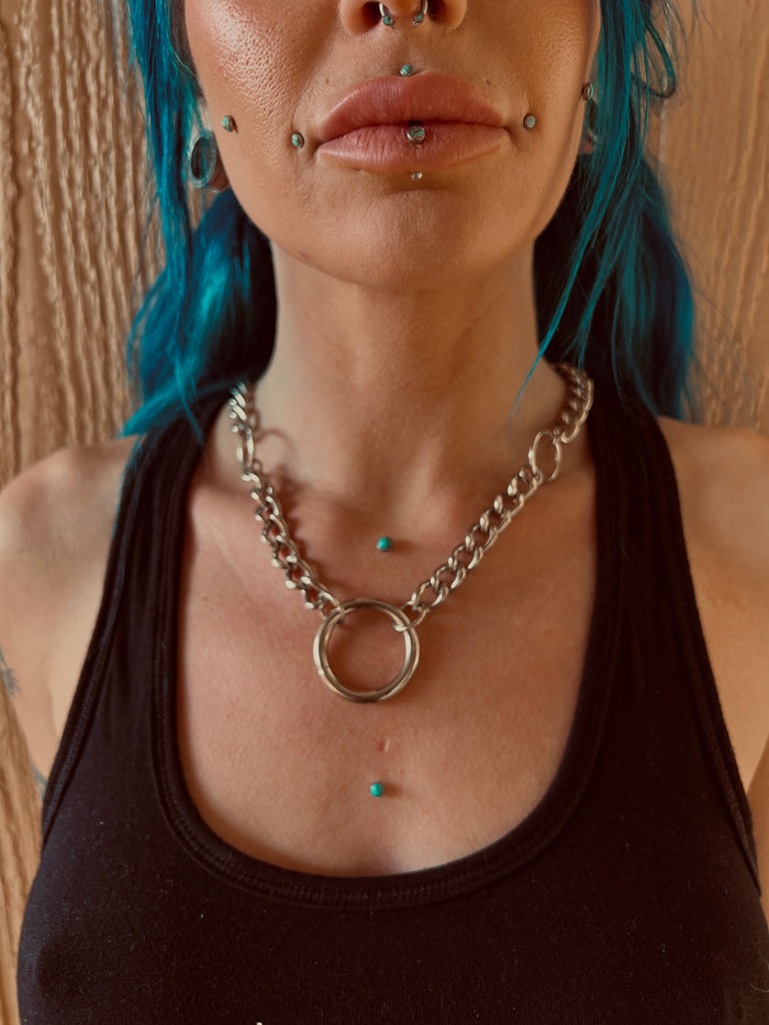 3 Ring Necklace