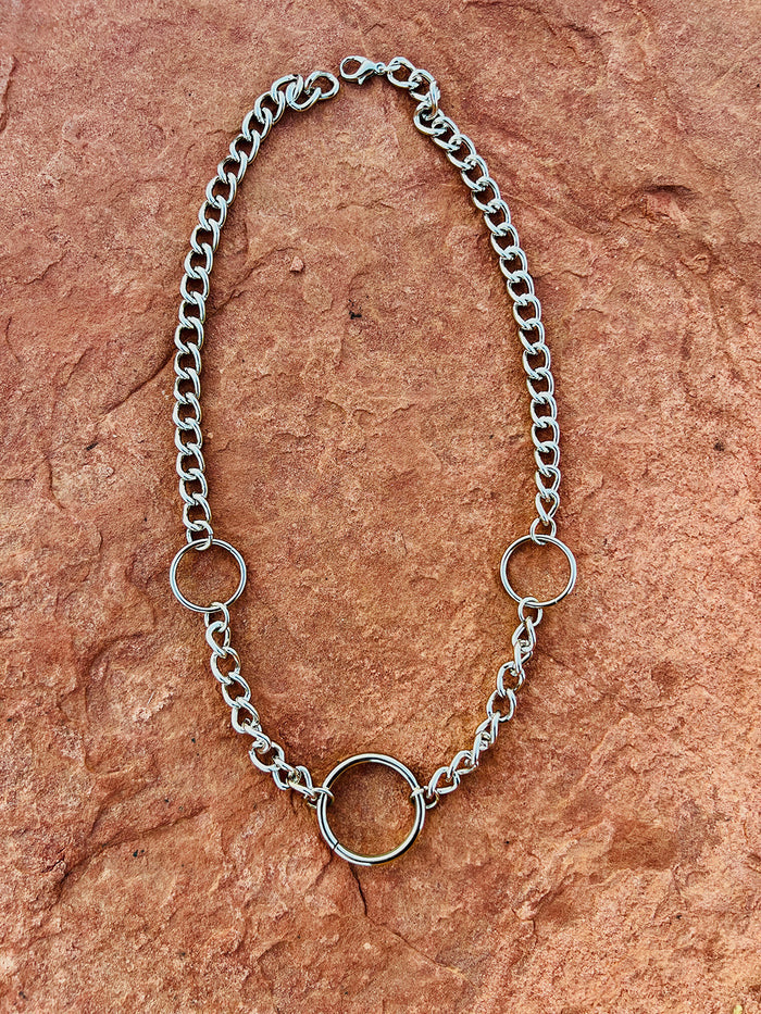 3 Ring Necklace