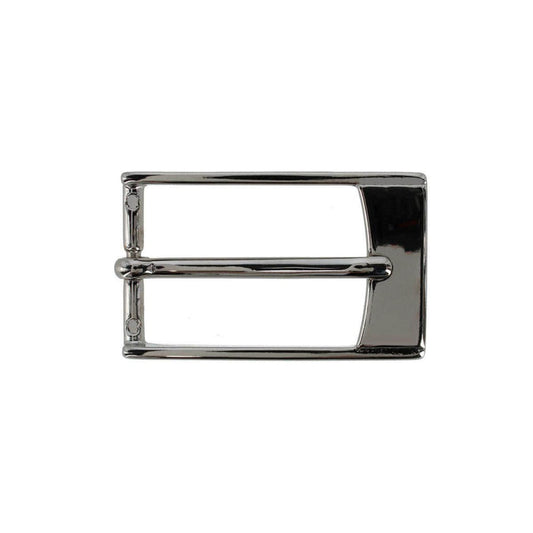 30mm Long Rectangular Solid Brass Italian Harness Belt Buckle