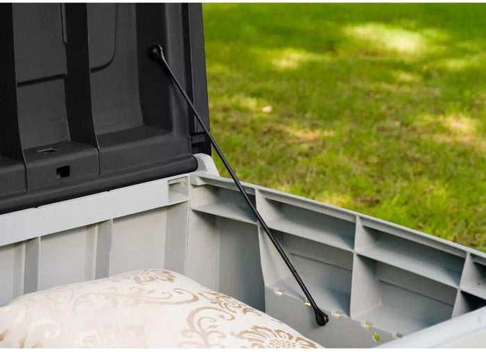 340L Keter Novel Garden Storage Chest Deck Box Large Capacity Handles