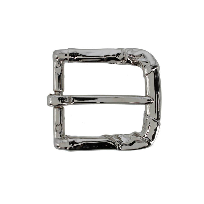 35mm Italian Rippled Textured Solid Brass Harness Belt Buckle