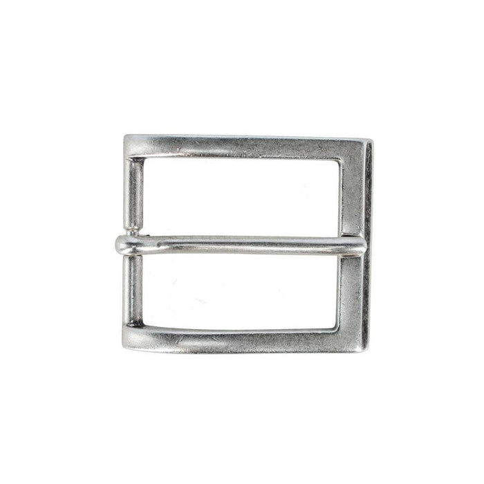 35mm Solid Brass Italian Arched Rectangular Harness Belt Buckle
