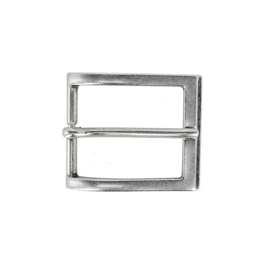 35mm Solid Brass Italian Arched Rectangular Harness Belt Buckle