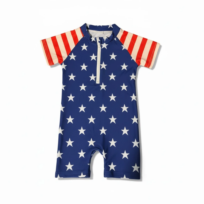 4th of July Swimsuit for Boys image 2