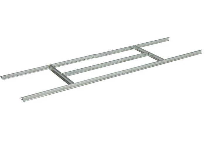 7 Ft. W X 4 Ft. D Metal Apex Garden Shed