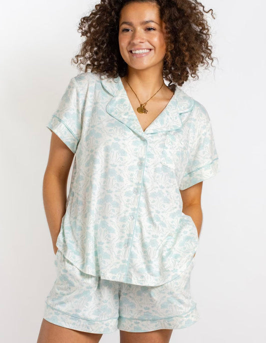 Royal Turnbridge Short Sleeve Pajama Top