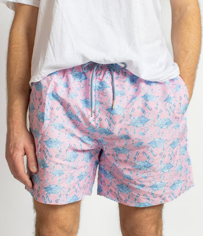 Chesapeake Crab Men’s Swim Trunks