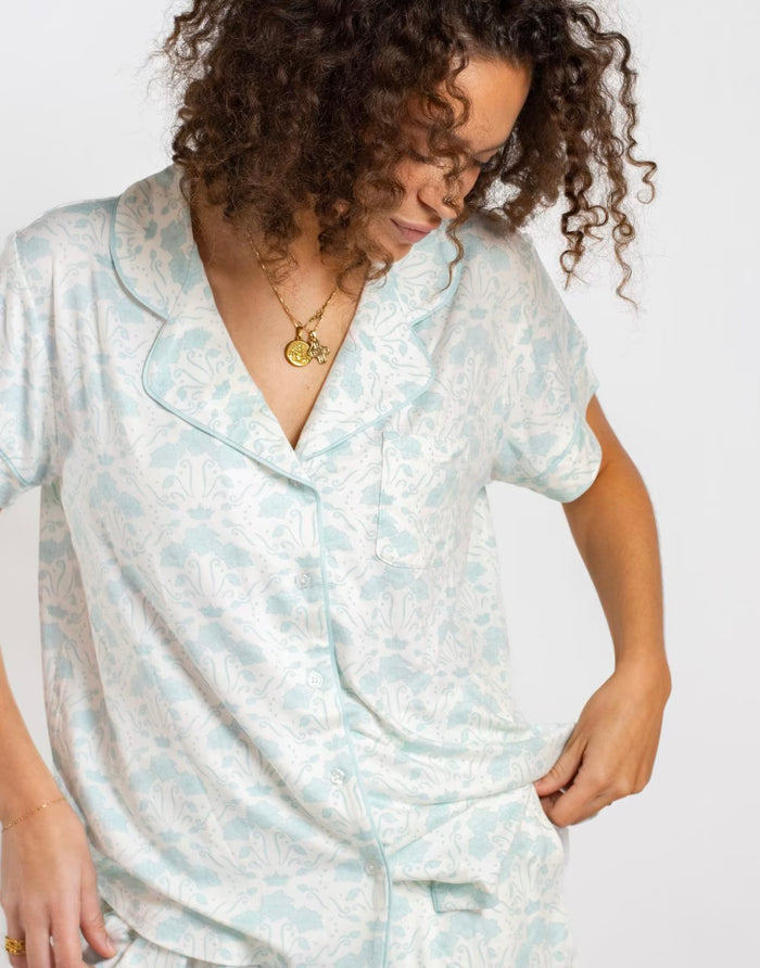 Royal Turnbridge Short Sleeve Pajama Top