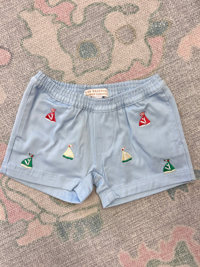 Critter Sheffield Shorts - Set Sail with Beale Street Blue