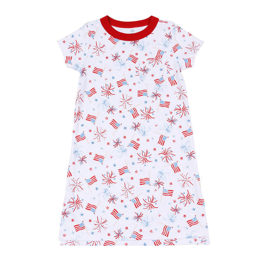 A Sparkly Fourth Dress
