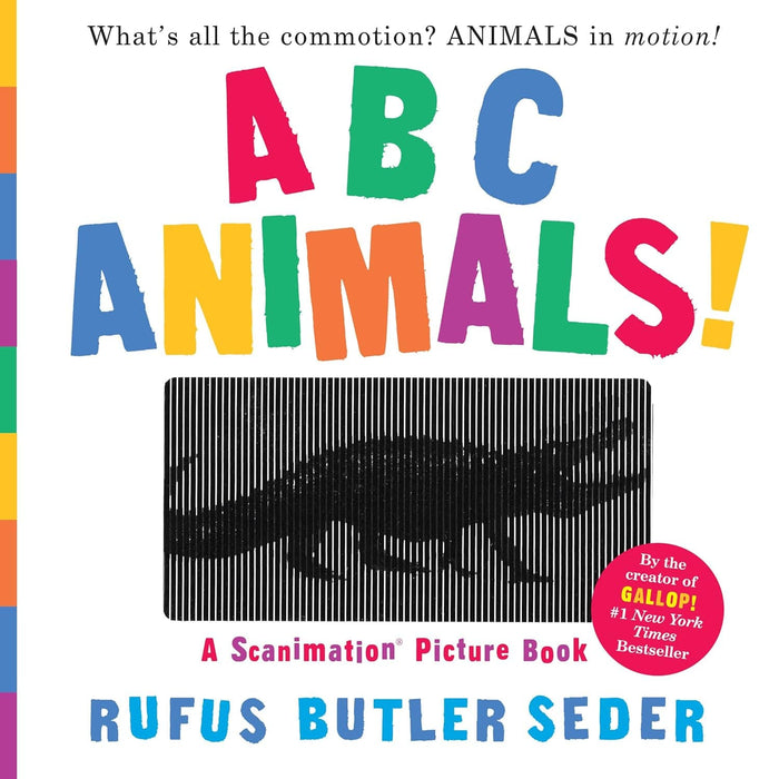 ABC Animals! Scanimation Picture Book