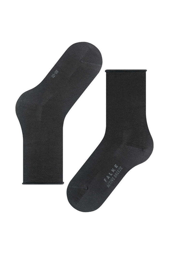 Falke Active Breeze Women's Socks Color: Black, White, Light Gray Size: 35-38, 39-42 at Petticoat Lane  Greenwich, CT