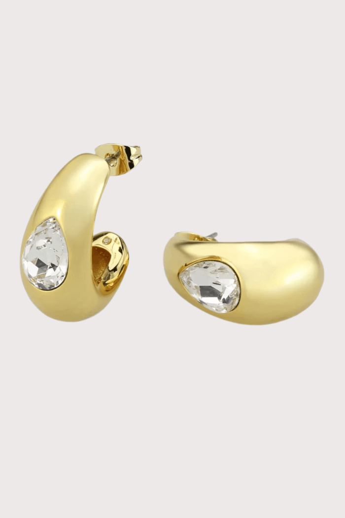 Covet Aerosphere Huggie Hoop Gold