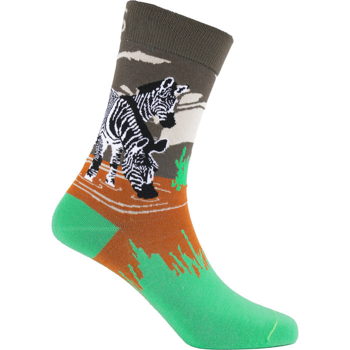 African Stripes Bamboo Socks