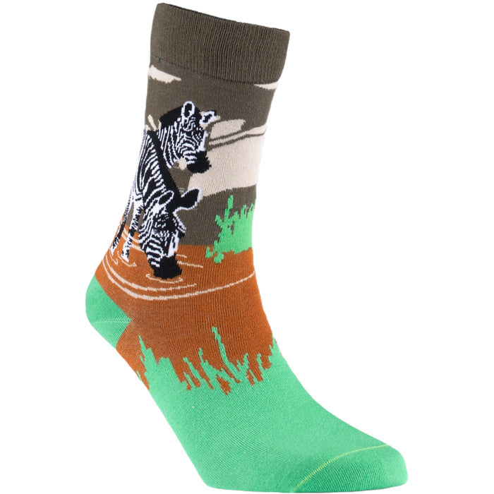 African Stripes Bamboo Socks