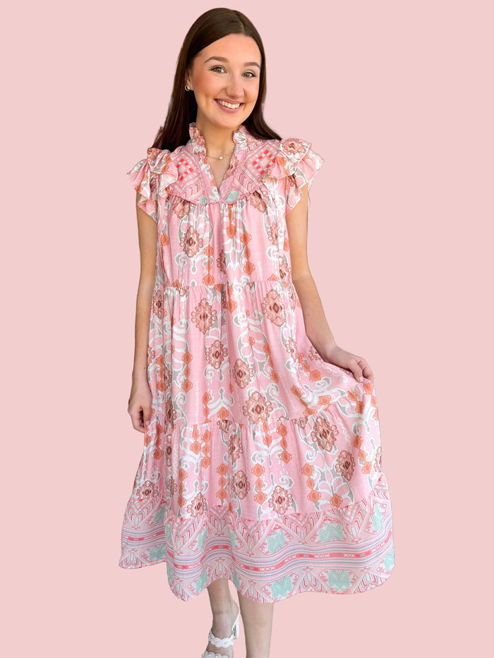 All Dolled Up Midi Dress