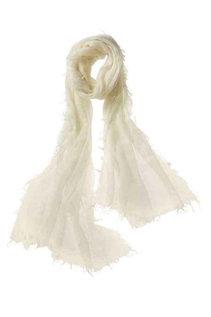 Alpine Cashmere Alta Shawl Color: Oyster  at Petticoat Lane  Greenwich, CT