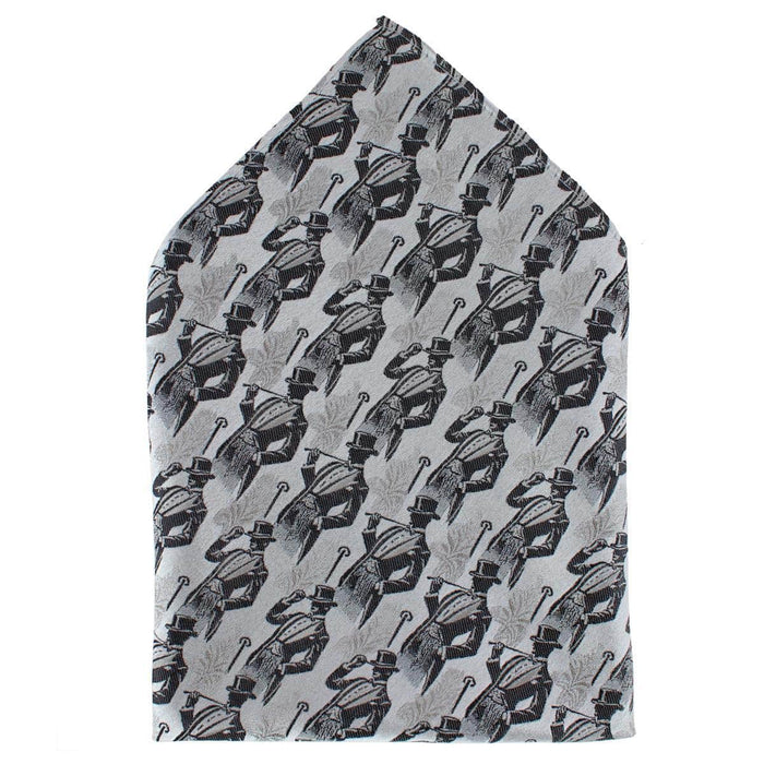Ambrose Dapper Night 12x12 Silk Pocket Square