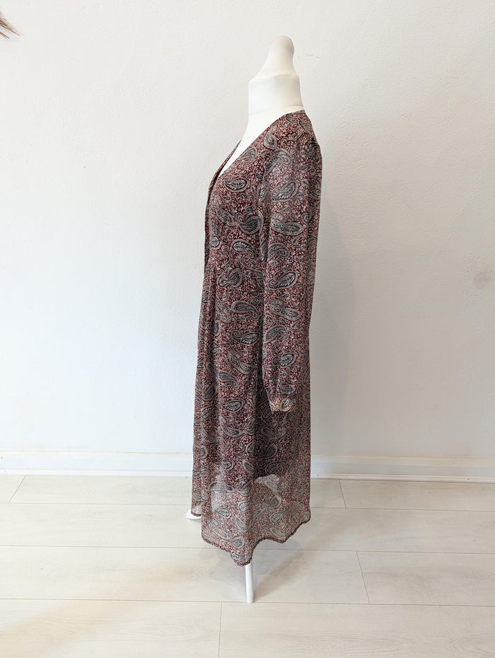 Andam Paisley Maxi Dress Size 14/16